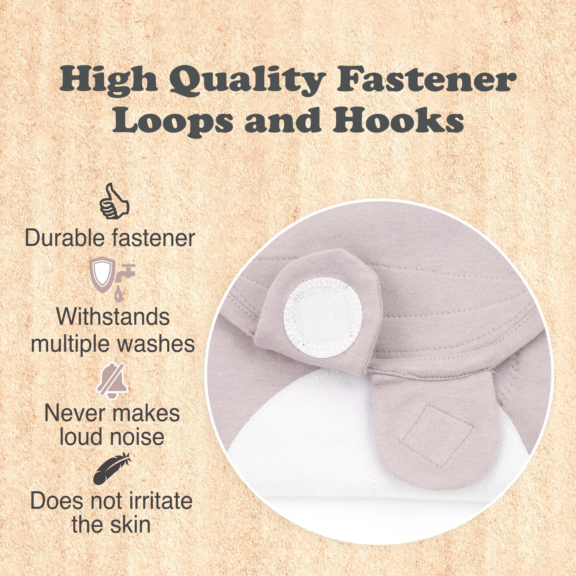 Bublo Baby swaddles dryer-friendly fabric for easy care and longevity.