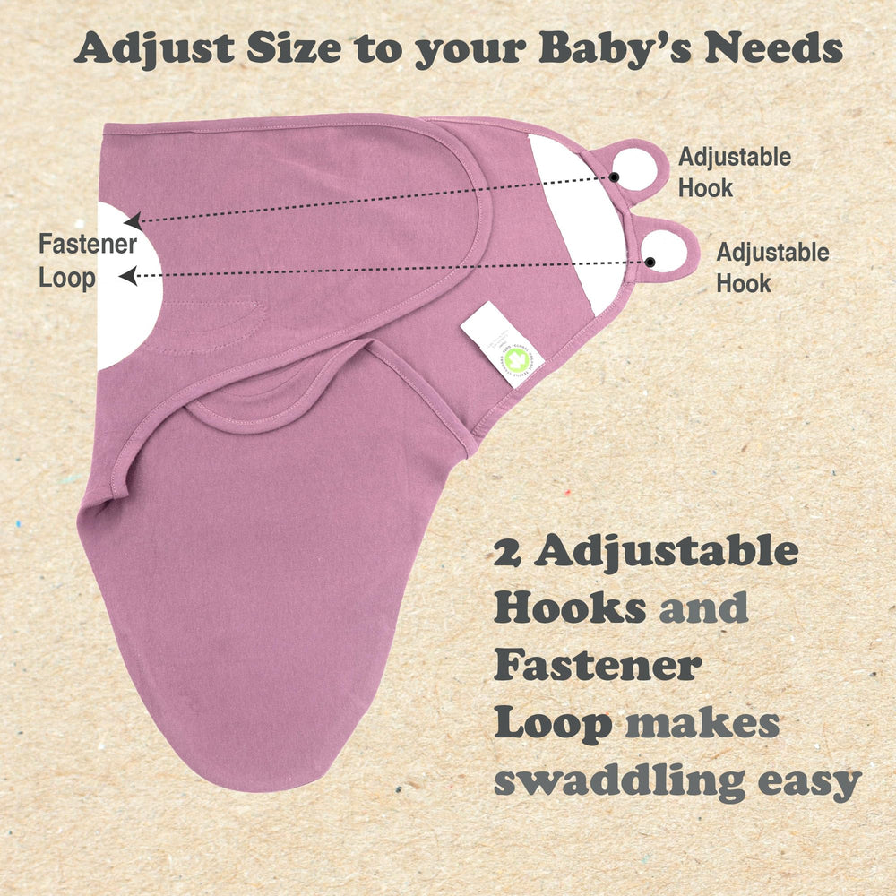 Bublo Baby swaddles are durable and machine washable for daily nursery use