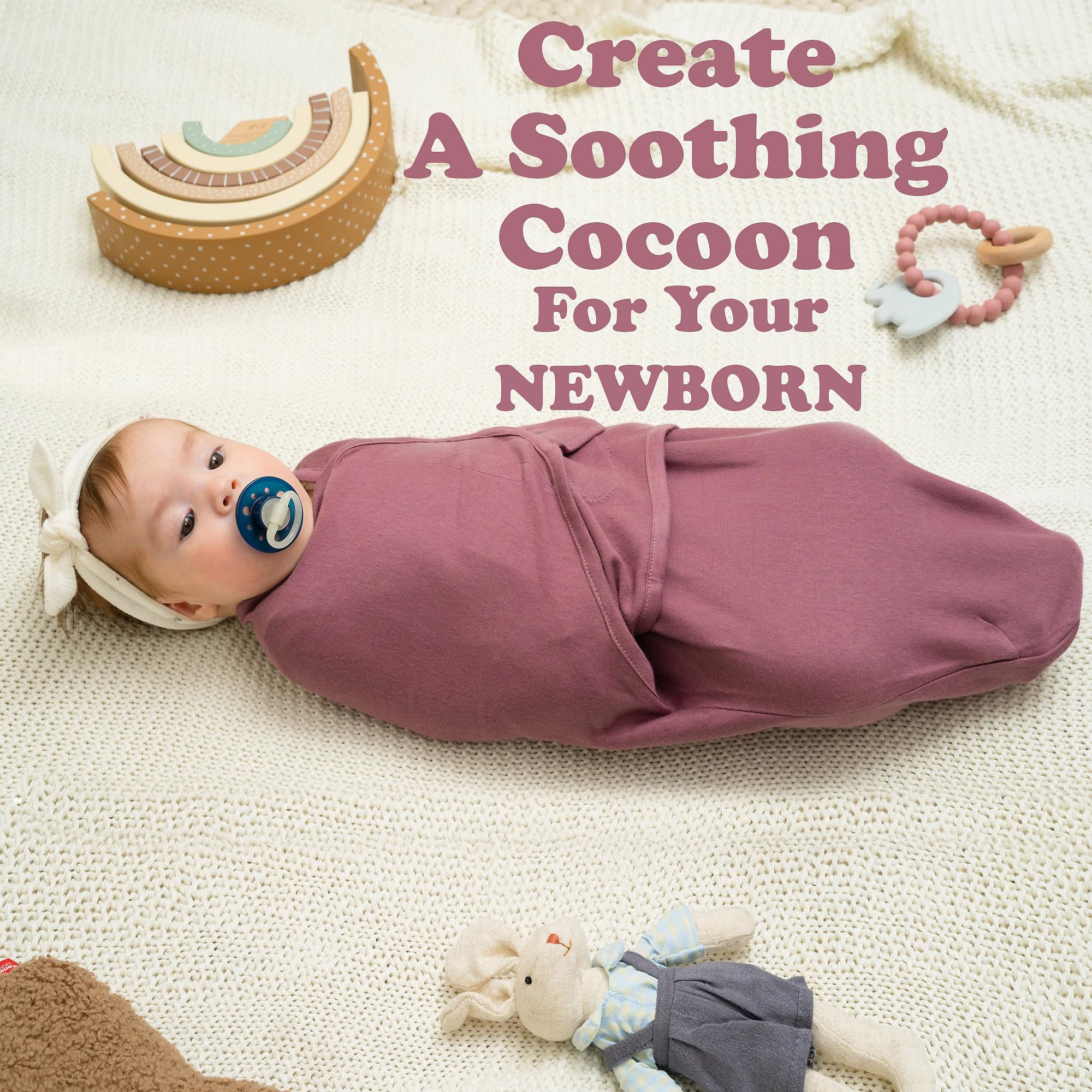 Bublo Baby swaddles 3-pack gift set delivers ready-to-gift newborn calm for baby showers