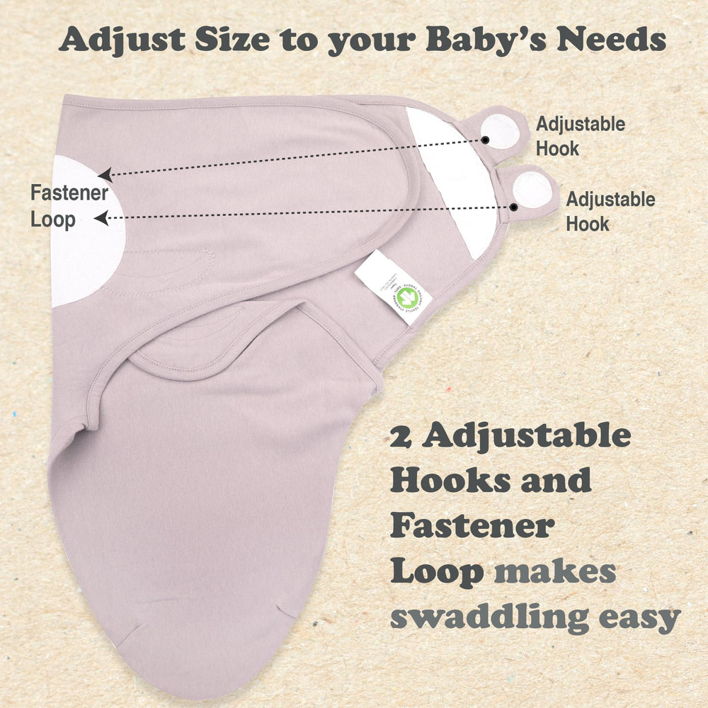 Bublo Baby swaddles gift-set ideal for baby showers and registries.