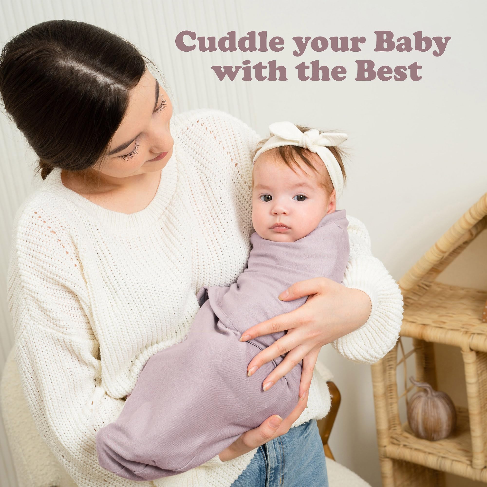 Bublo Baby swaddles newborn 0-3 months suitable during early months.
