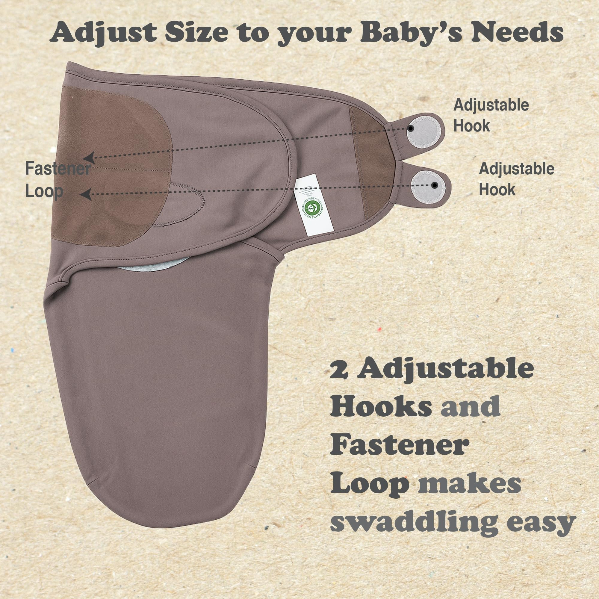 Bublo Baby nursery scene underscores soft texture and safe, snug sleep aids.