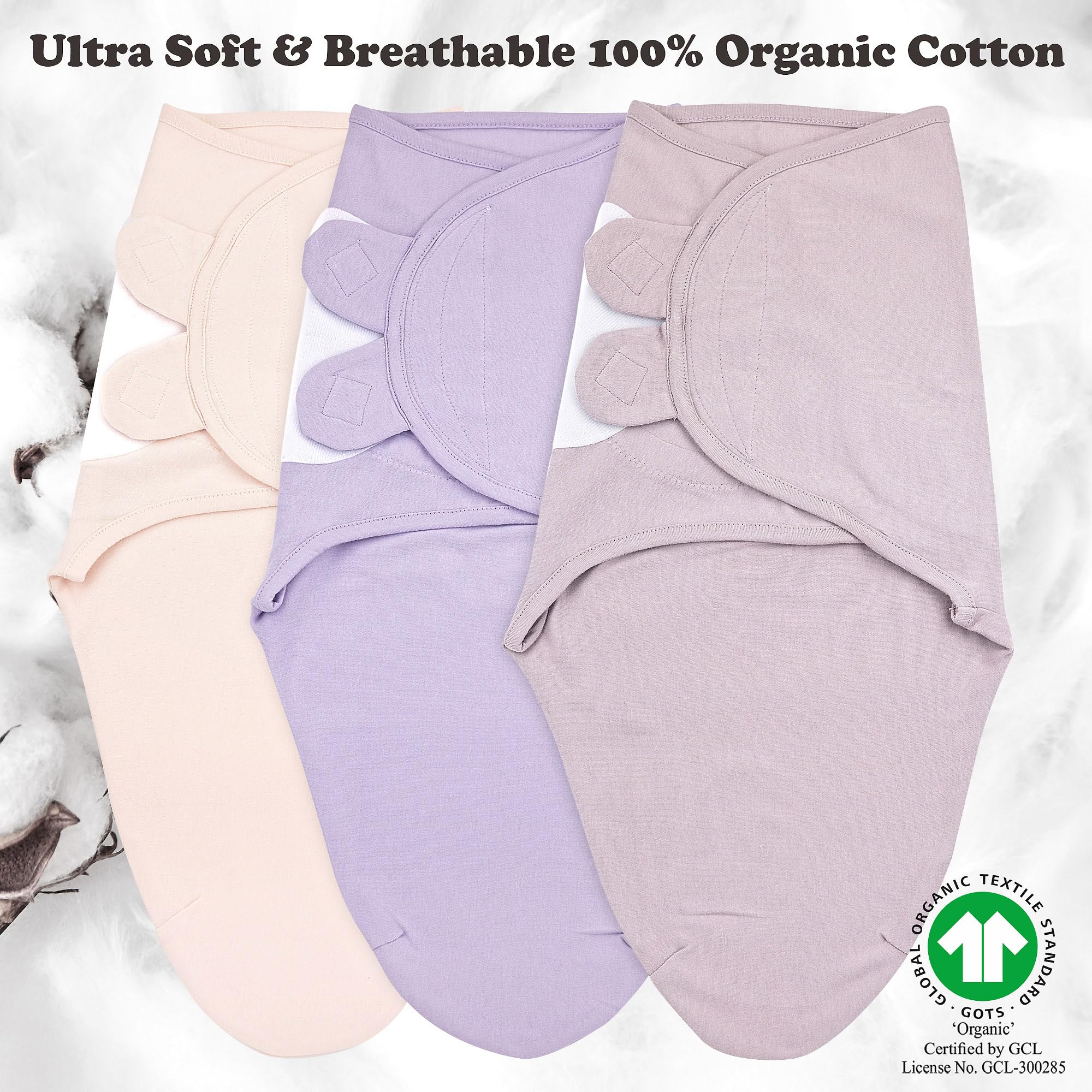 Bublo Baby swaddles in nursery setup for versatile use.