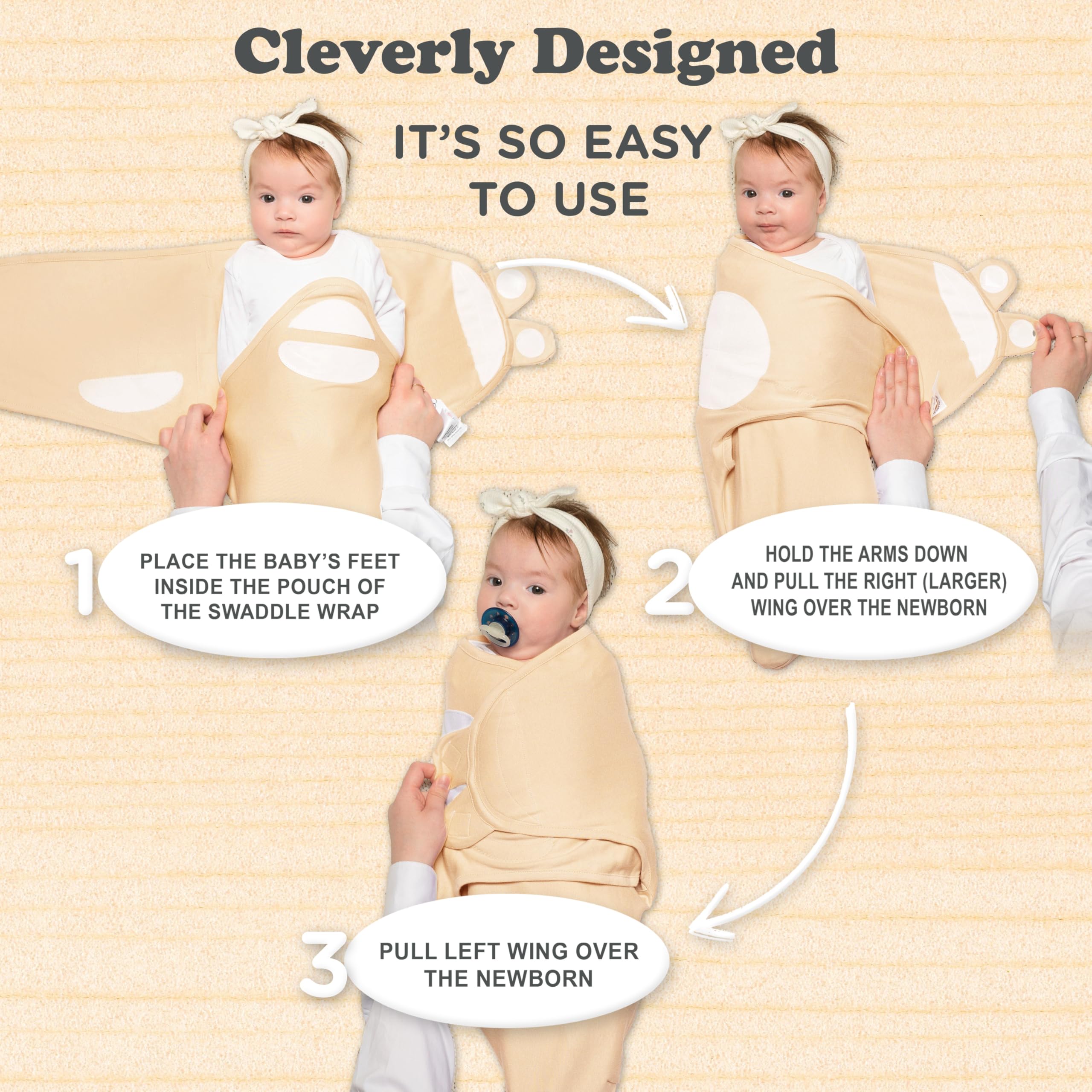 Bublo Baby swaddles soft interlock cotton close-up highlights gentle fabric
