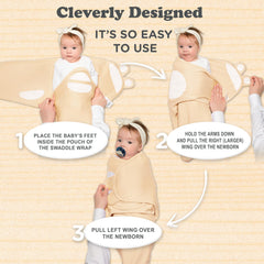 Bublo Baby swaddles soft interlock cotton close-up highlights gentle fabric