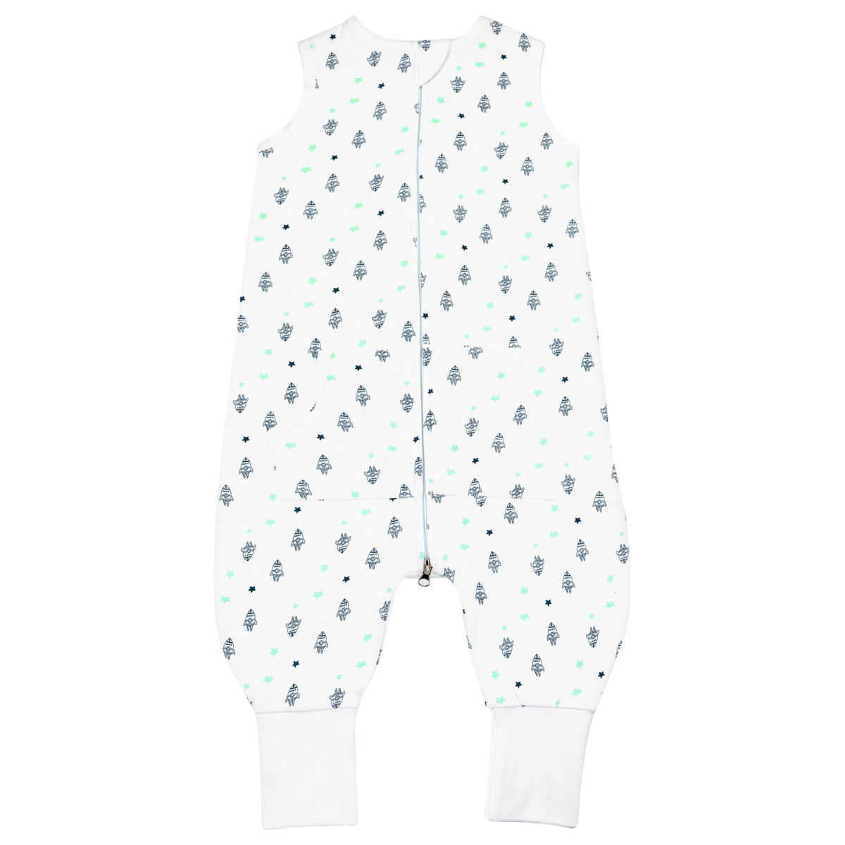 Bublo Baby toddler sleep sack with feet offers cozy bedtime wear.
