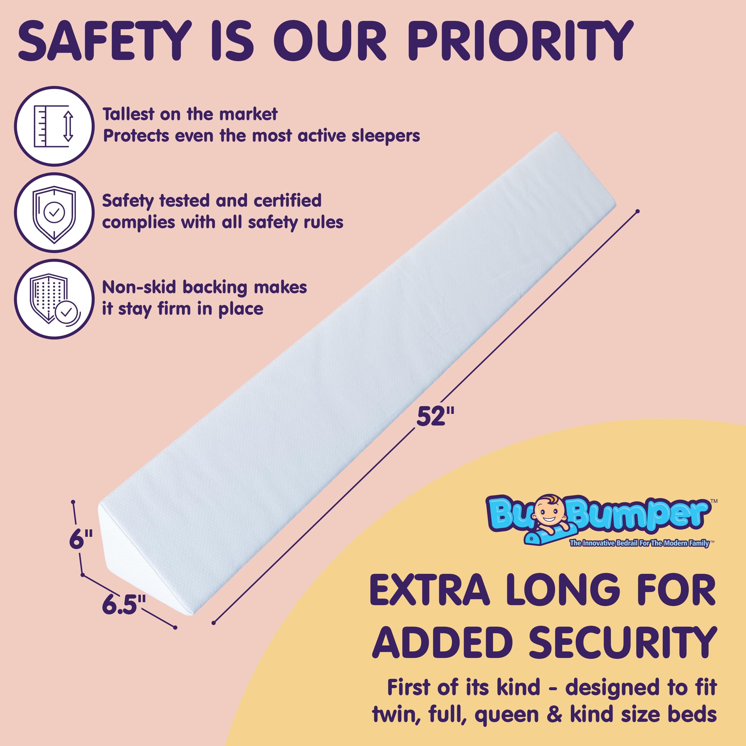 BuBumper waterproof cover close-up for easy cleaning and spill protection.