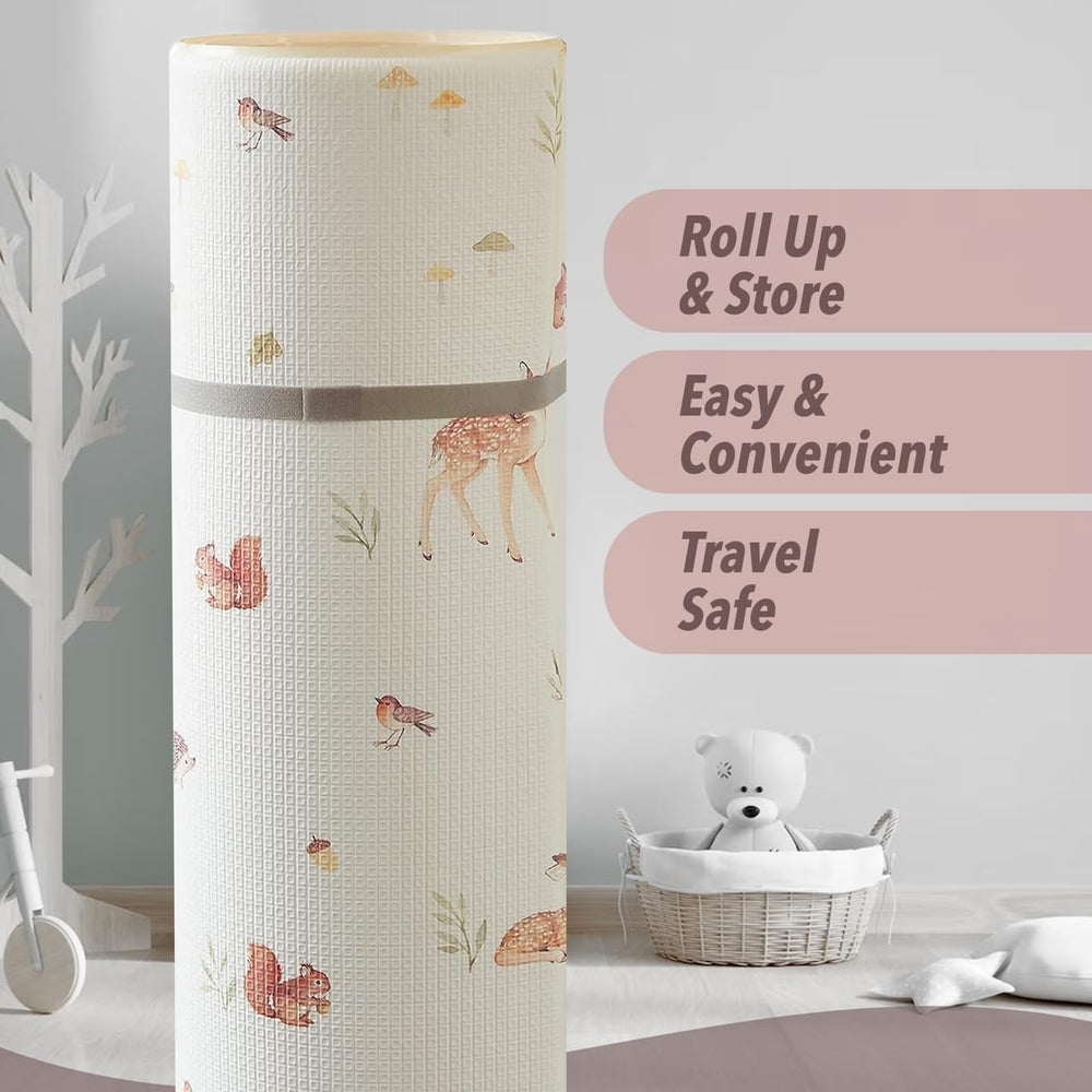Bubzi Co easy to roll up and store between uses.
