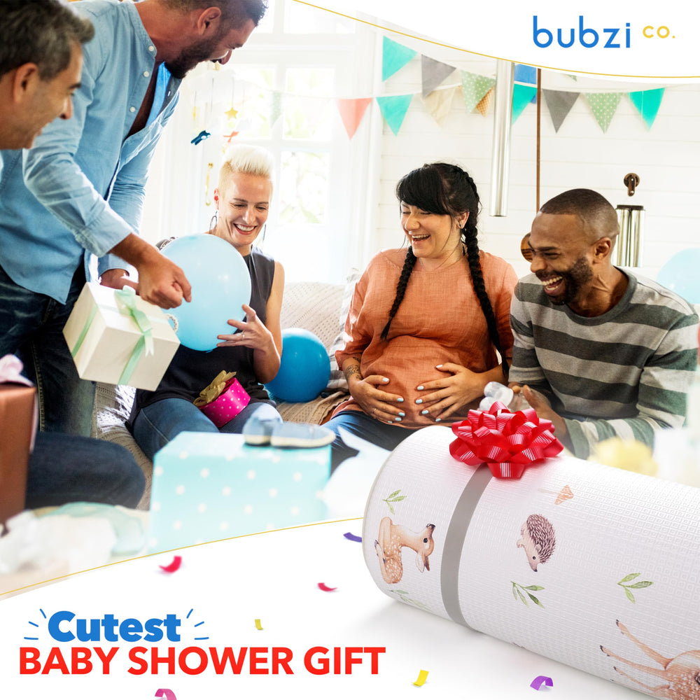 Bubzi Co waterproof surface wipes clean after spills and messes.