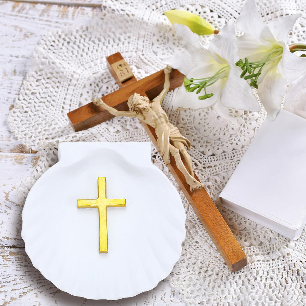 Bucherry keepsake shell serves as lasting memory after the baptism ceremony.