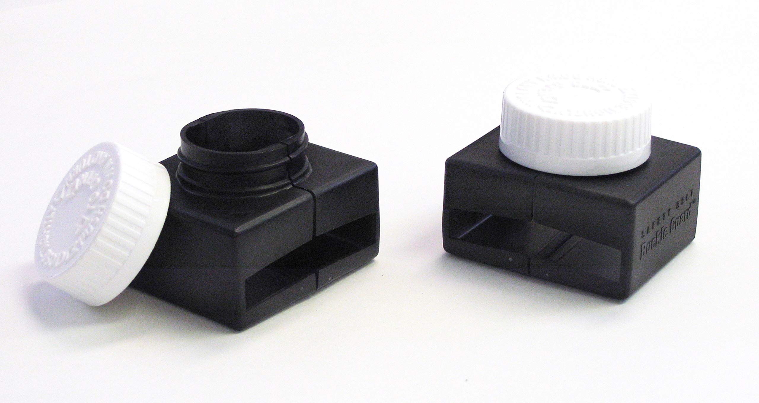 American-made Buckle Guard crafted from durable plastic for repeated use.