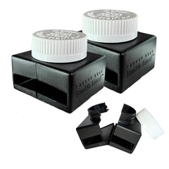 Buckle Guard seat belt button cover 2-pack conceals release for safer rides.