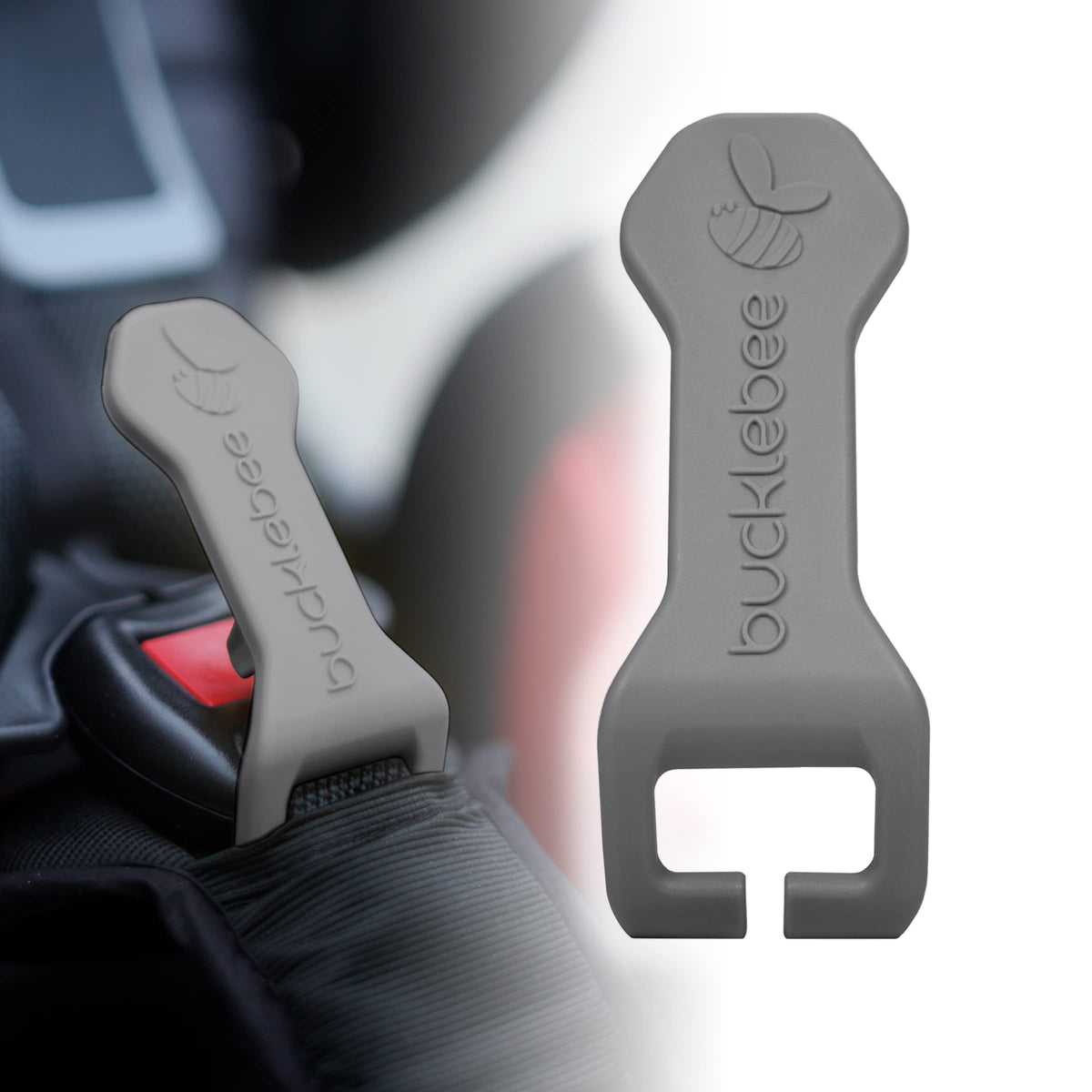 BUCKLEBEE Easy Release Tool pack shot shows compact design for quick car seat use.