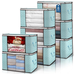 Budding Joy 90L bags full set show organized closet storage and easy packing