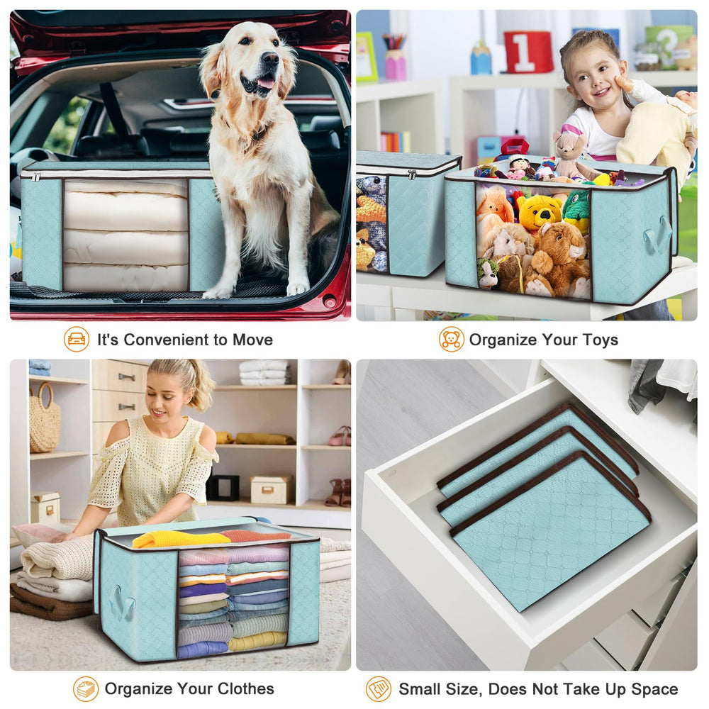 Budding Joy storage bag folded flat for compact stowage when not in use