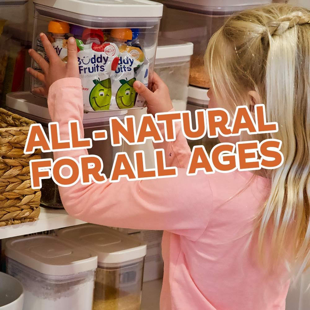 Buddy Fruits unsweetened peach carrot flavor ideal for simple snack