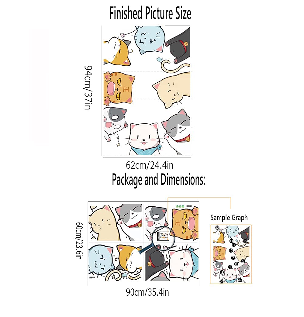 Buer Homie cat wall stickers original Nordic design enhances style