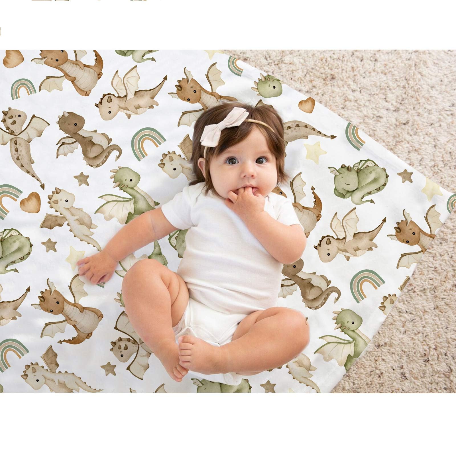 Buerhanerry dragon blanket snuggle cuddle session featuring soft texture.