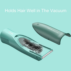 Bufccy baby hair clippers with removable round ceramic blades for safe trimming