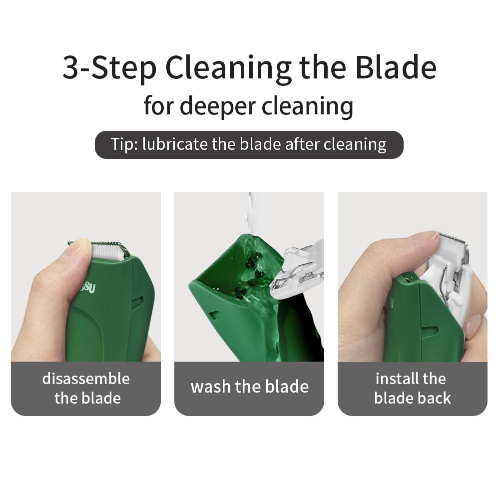 Bufccy baby hair clippers silent operation during toddler haircut reduces noise disruption