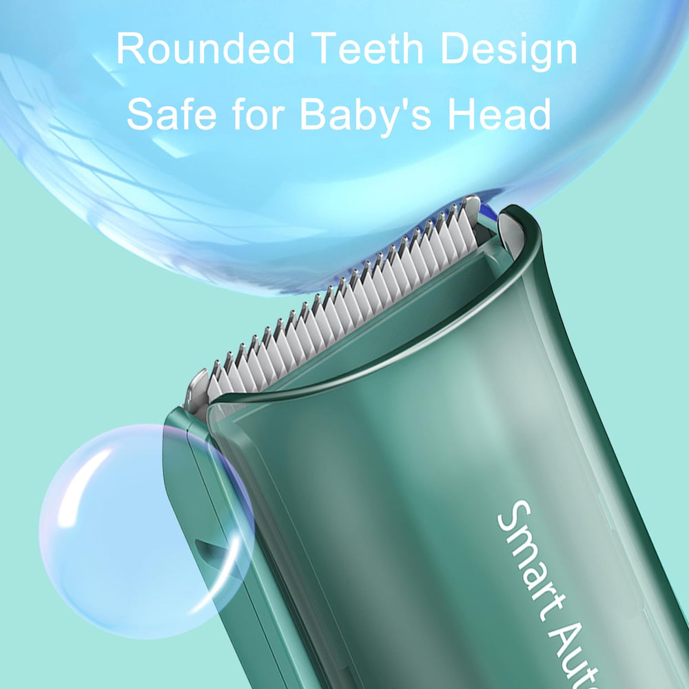 Bufccy baby hair clippers charging via USB for cordless grooming anywhere