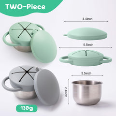 Bufilea silicone catcher close-up showing petal opening for easy snack access.