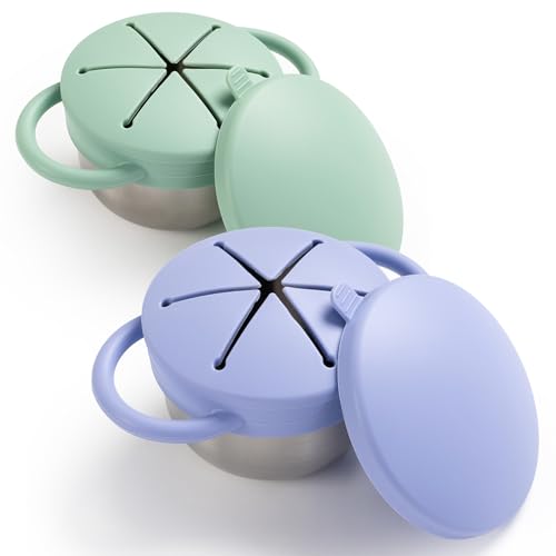 Bufilea giftable toddler snack containers suit baby showers and birthdays