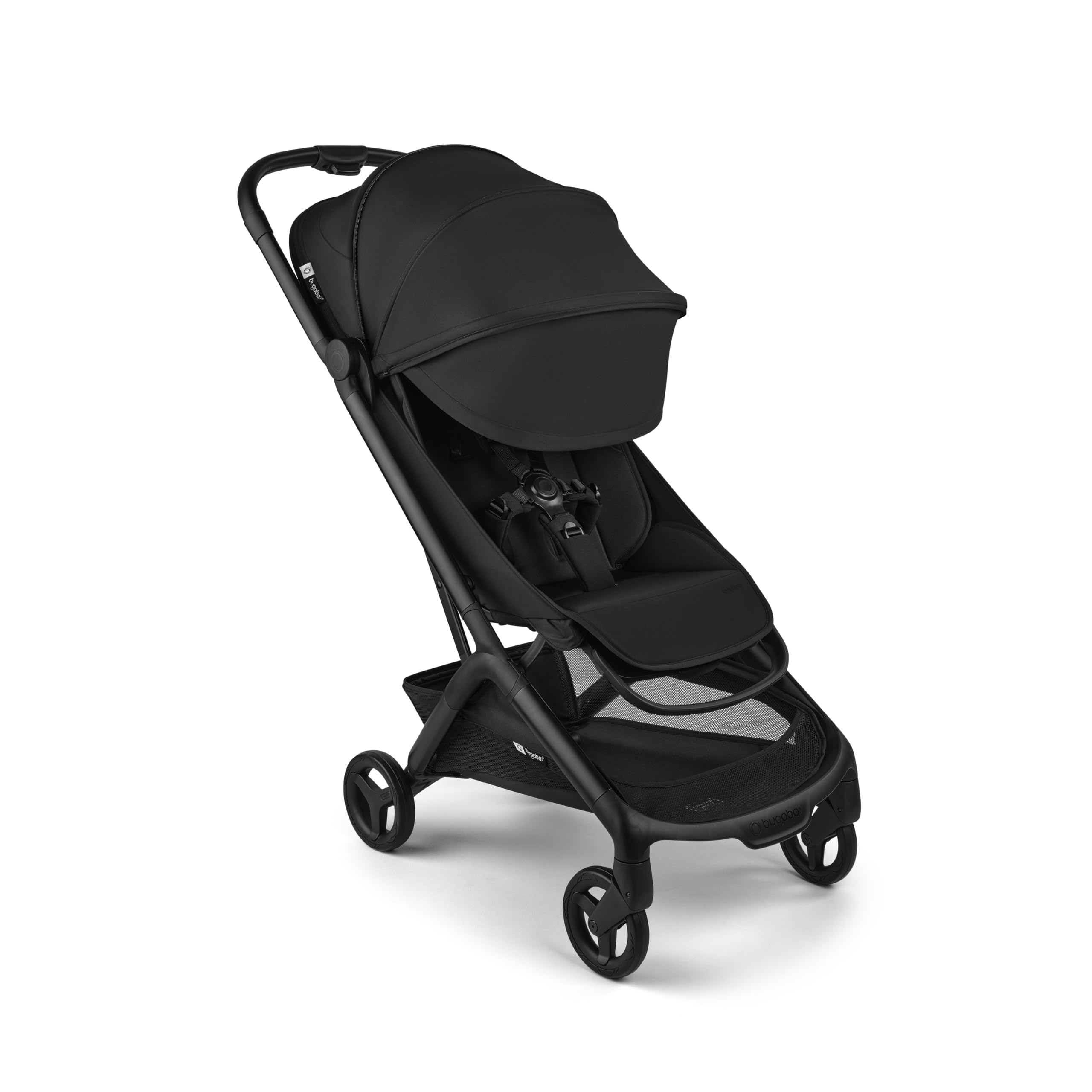 Bugaboo Butterfly 2 black travel-stow design complements modern outings.