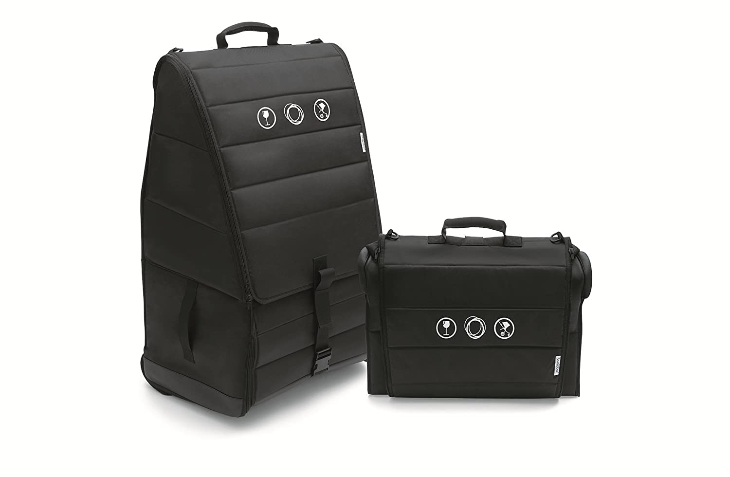 Bugaboo Comfort Transport Bag wheeled design enables easy airport travel.