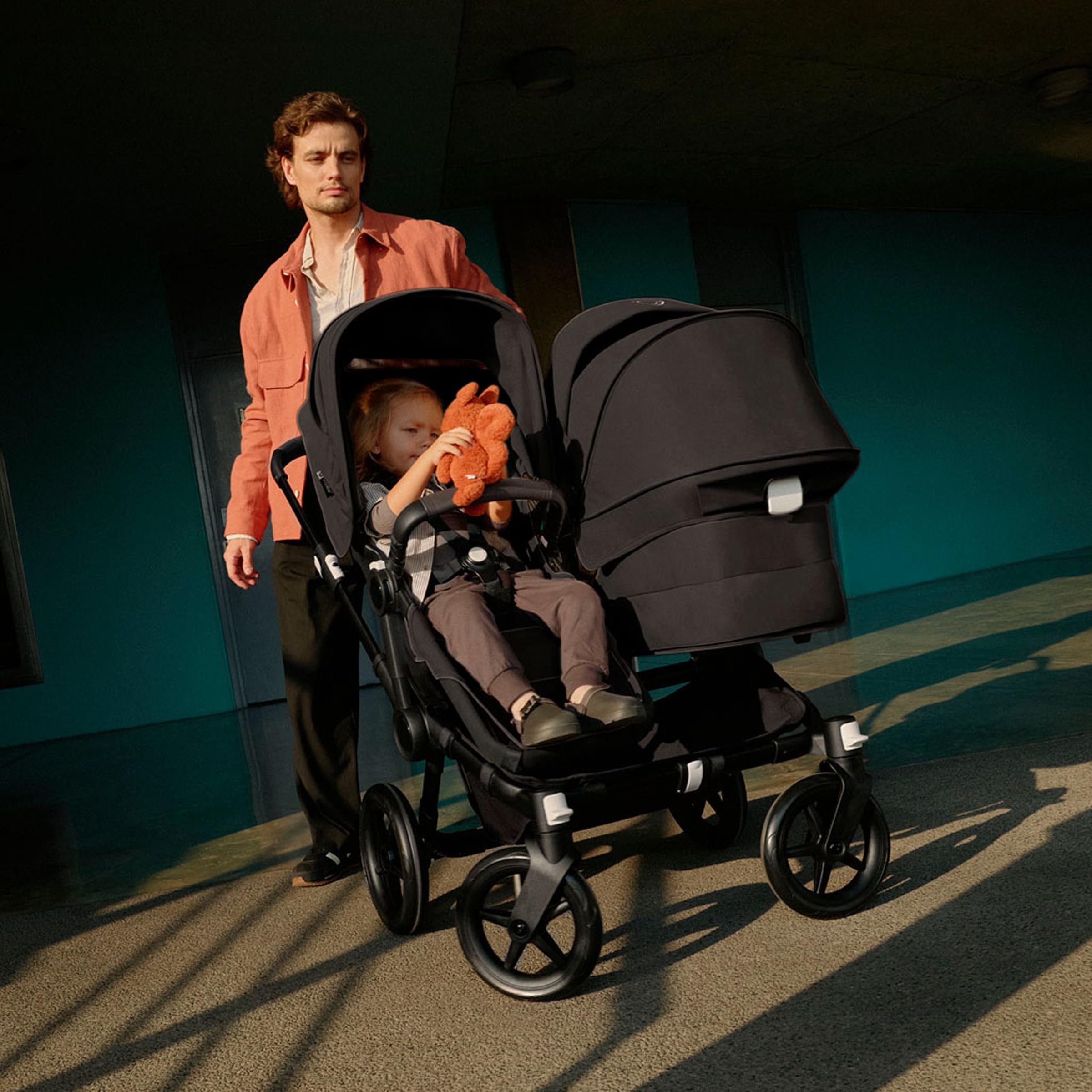 Bugaboo Donkey 5 Mono multiple seat positions for growing needs.