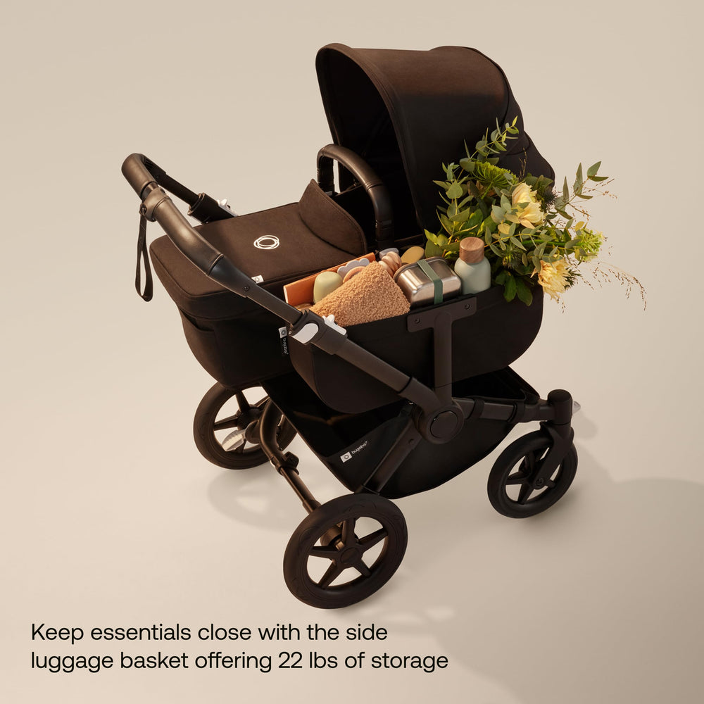 Bugaboo Donkey 5 Mono three configurations highlight growing-family flexibility.