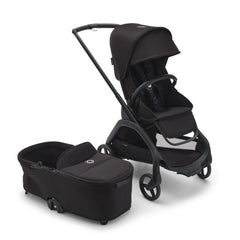 Bugaboo Dragonfly bassinet setup demonstrates a cozy newborn cocoon for naps.