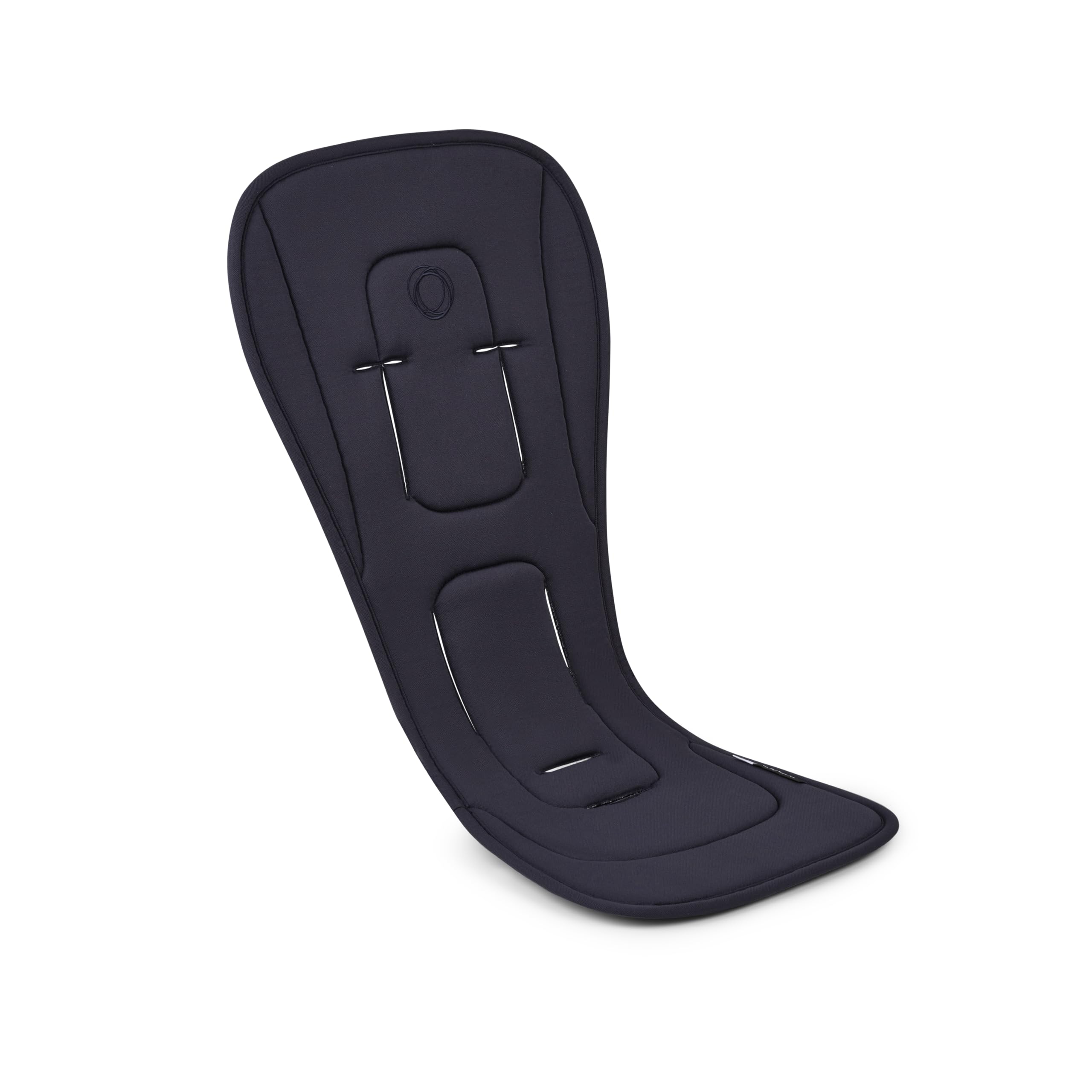 Bugaboo Dual Comfort Seat Liner in Deep Indigo, reversible for year-round temperature regulation.