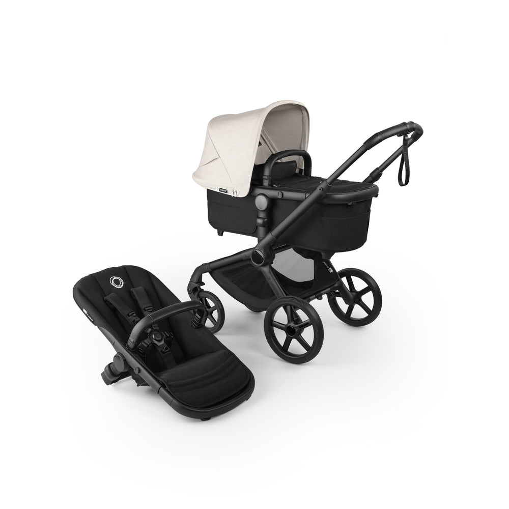 Bugaboo Fox 5 Renew bassinet-to-seat transition supports growth with comfort.