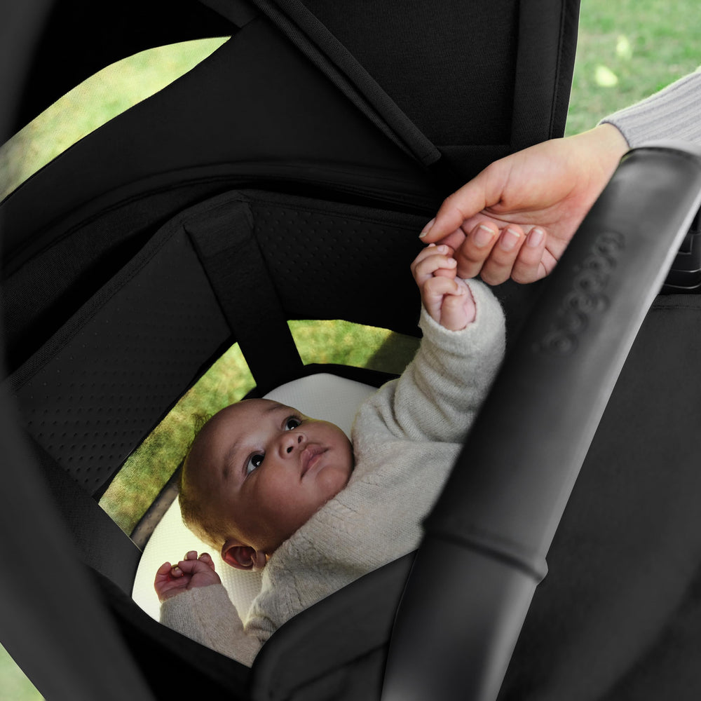 Bugaboo Fox 5 Renew spacious seat accommodates growing children.