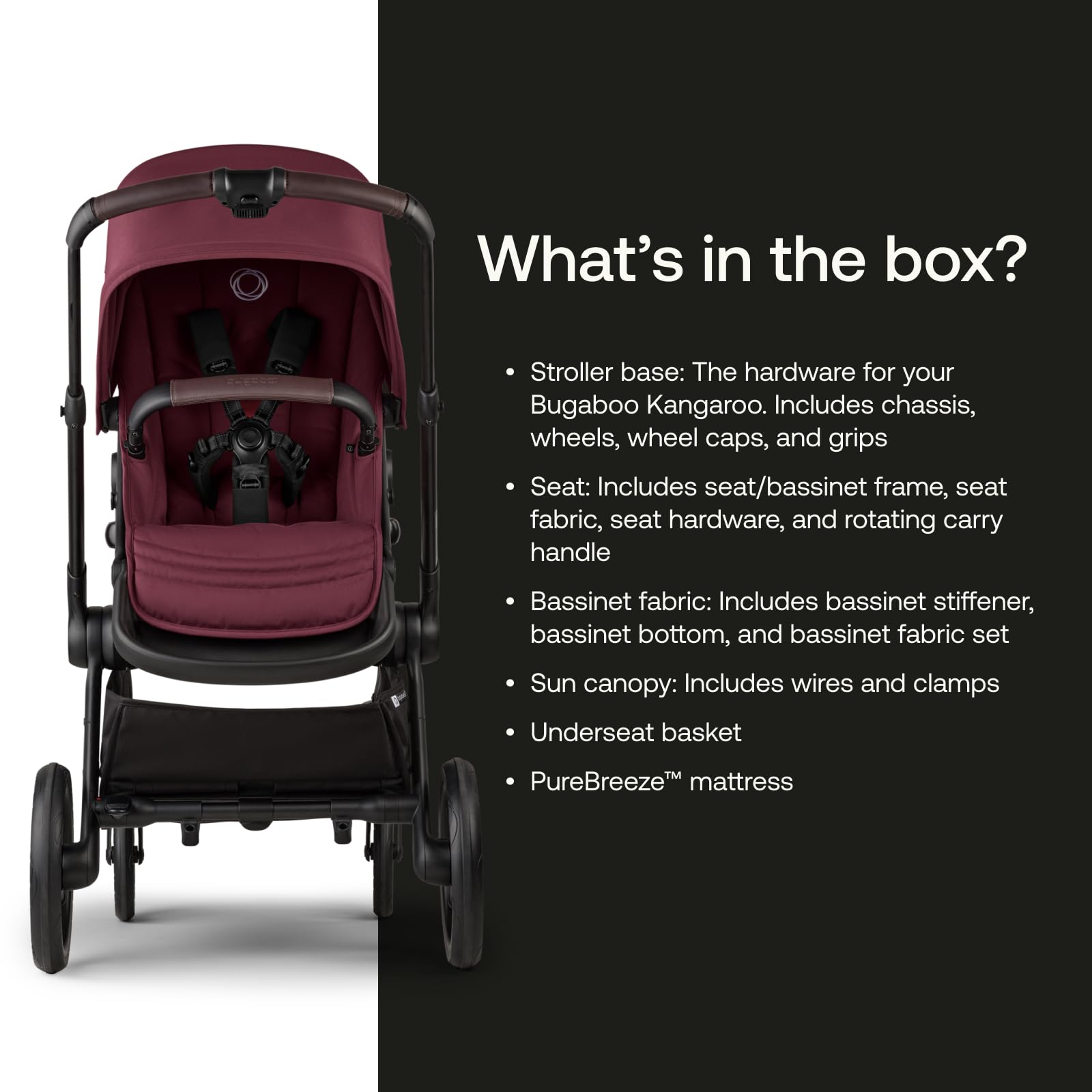 Bugaboo Kangaroo newborn adapter compatibility broadens early travel options.