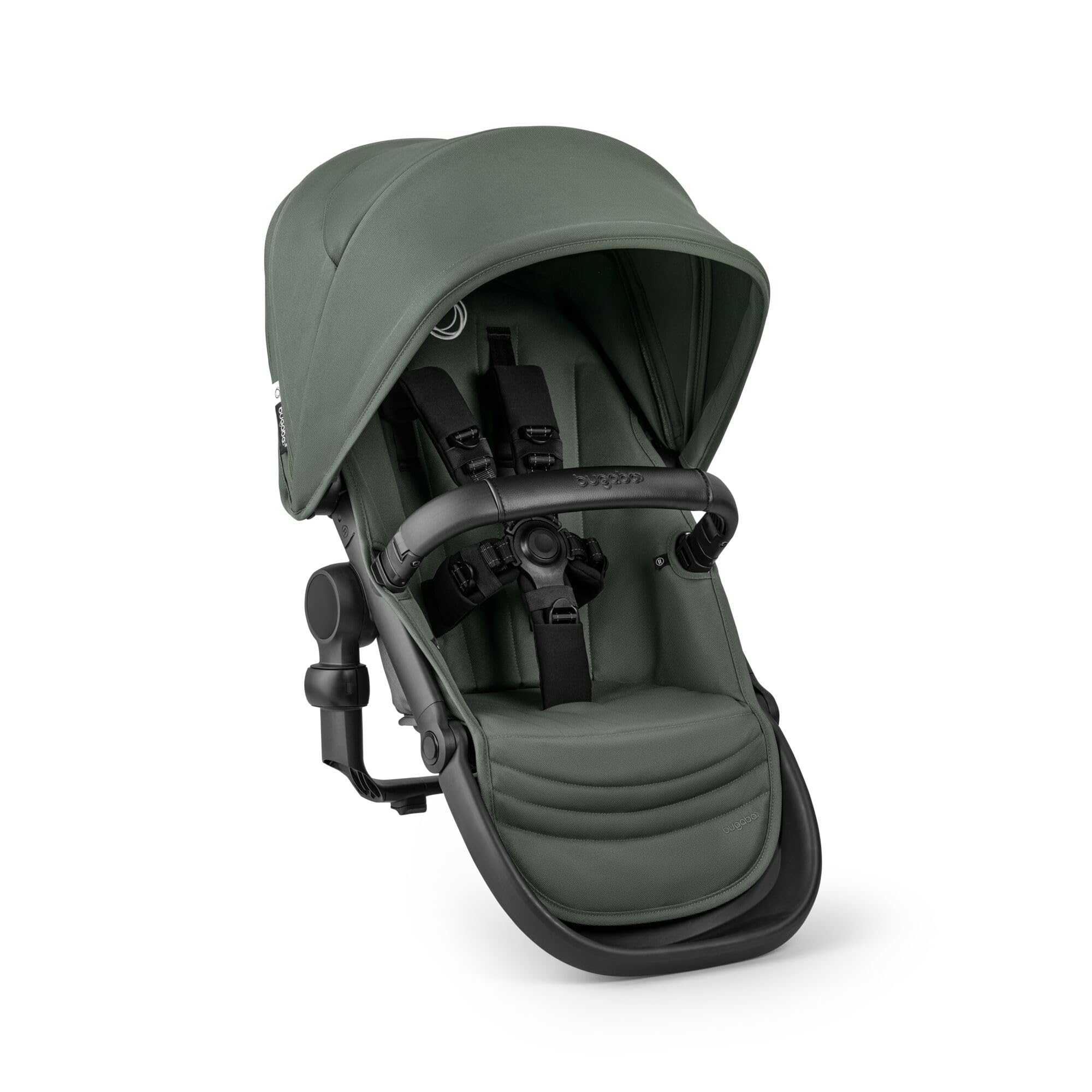Bugaboo Kangaroo Sibling Seat with adjustable footrest for growing toddlers' comfort.