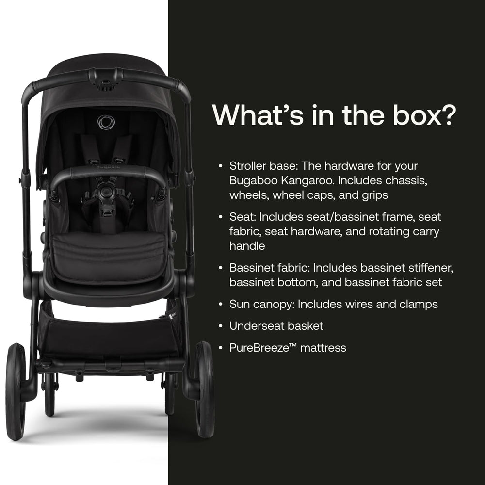 Bugaboo Kangaroo tandem seating configurations to grow with family