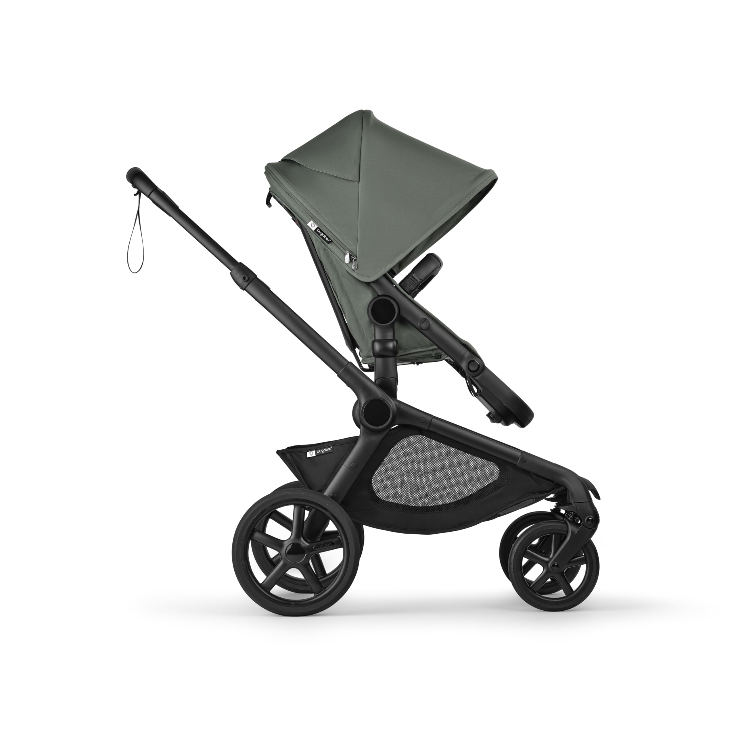 Bugaboo Kangaroo terrain ready design supports groceries and baby gear.