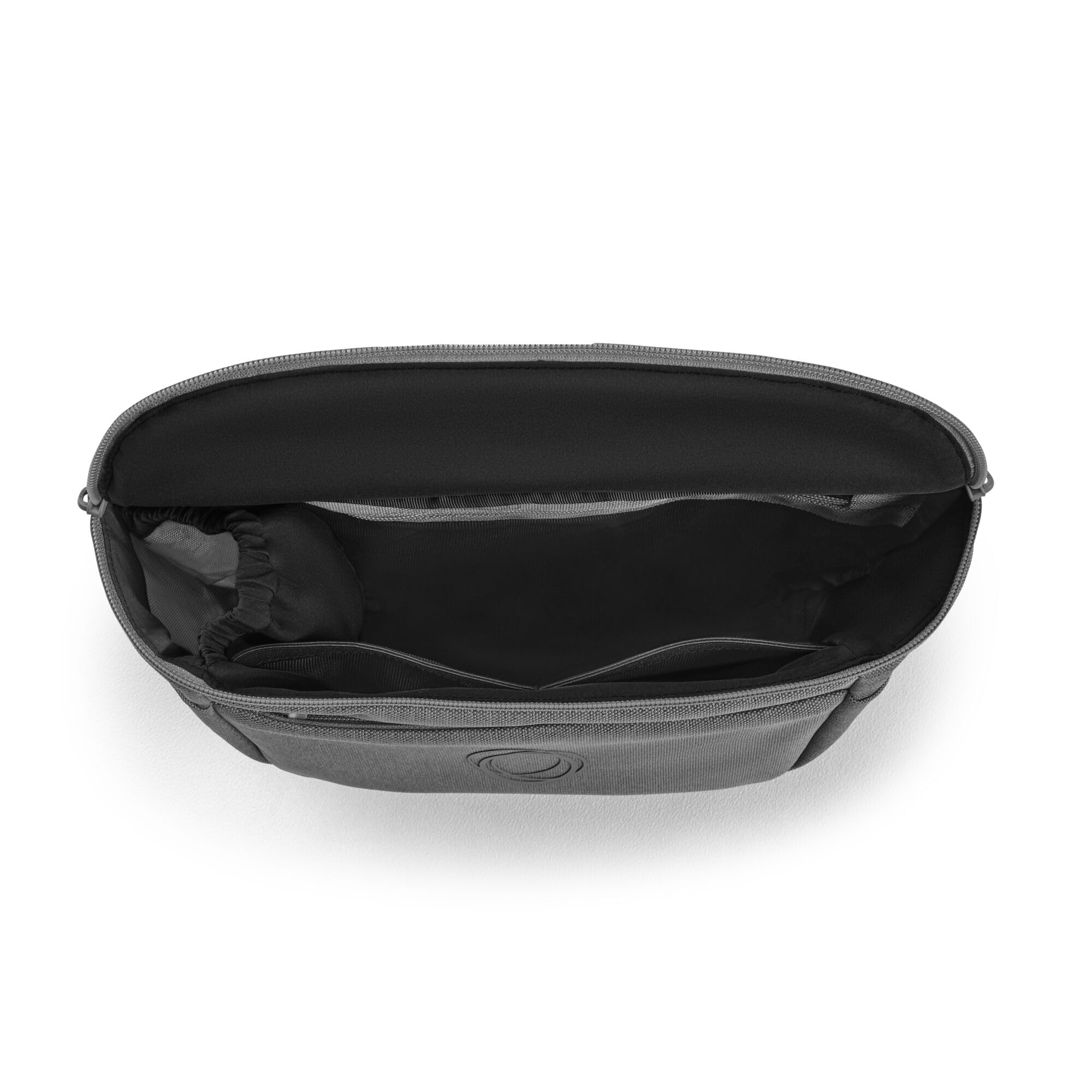 Bugaboo Organizer Moon Grey insulated bottle holder preserves drinks during outings.