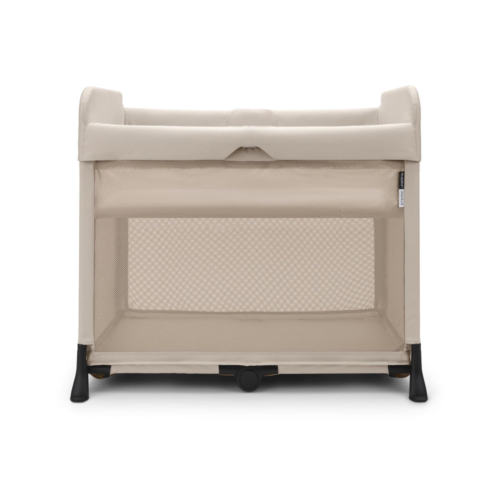 Bugaboo Stardust playard mattress detail offering plush comfort for naps.