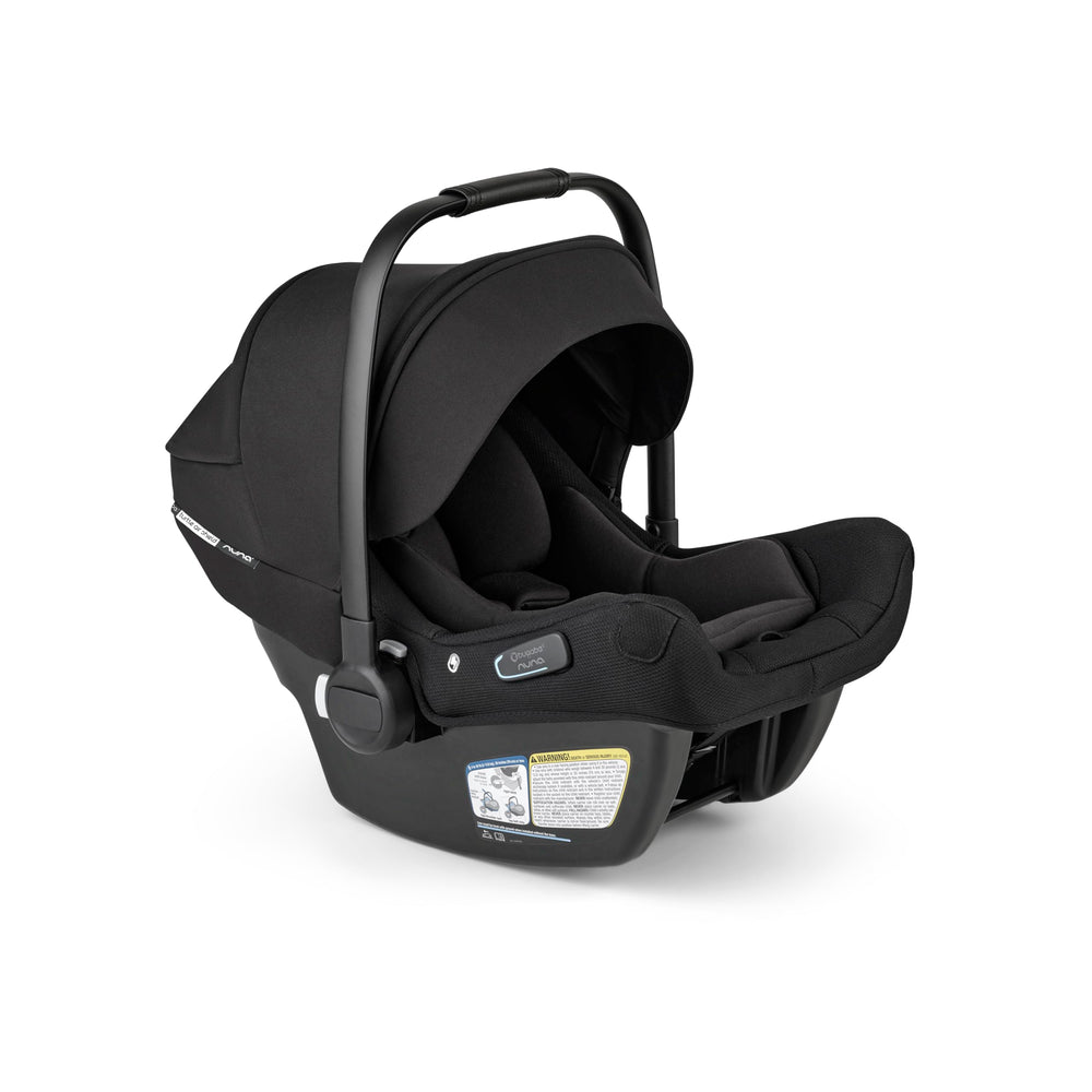 Bugaboo Turtle Air Shield merino insert close-up highlights moisture control for newborn comfort.