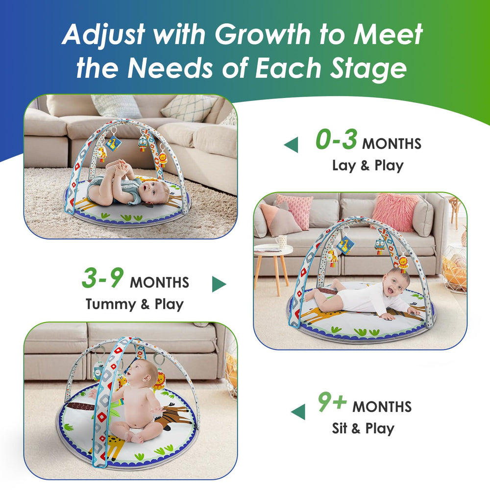 Bugrtarey removable hanging toys for sensory play engagement