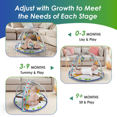 Bugrtarey removable hanging toys for sensory play engagement