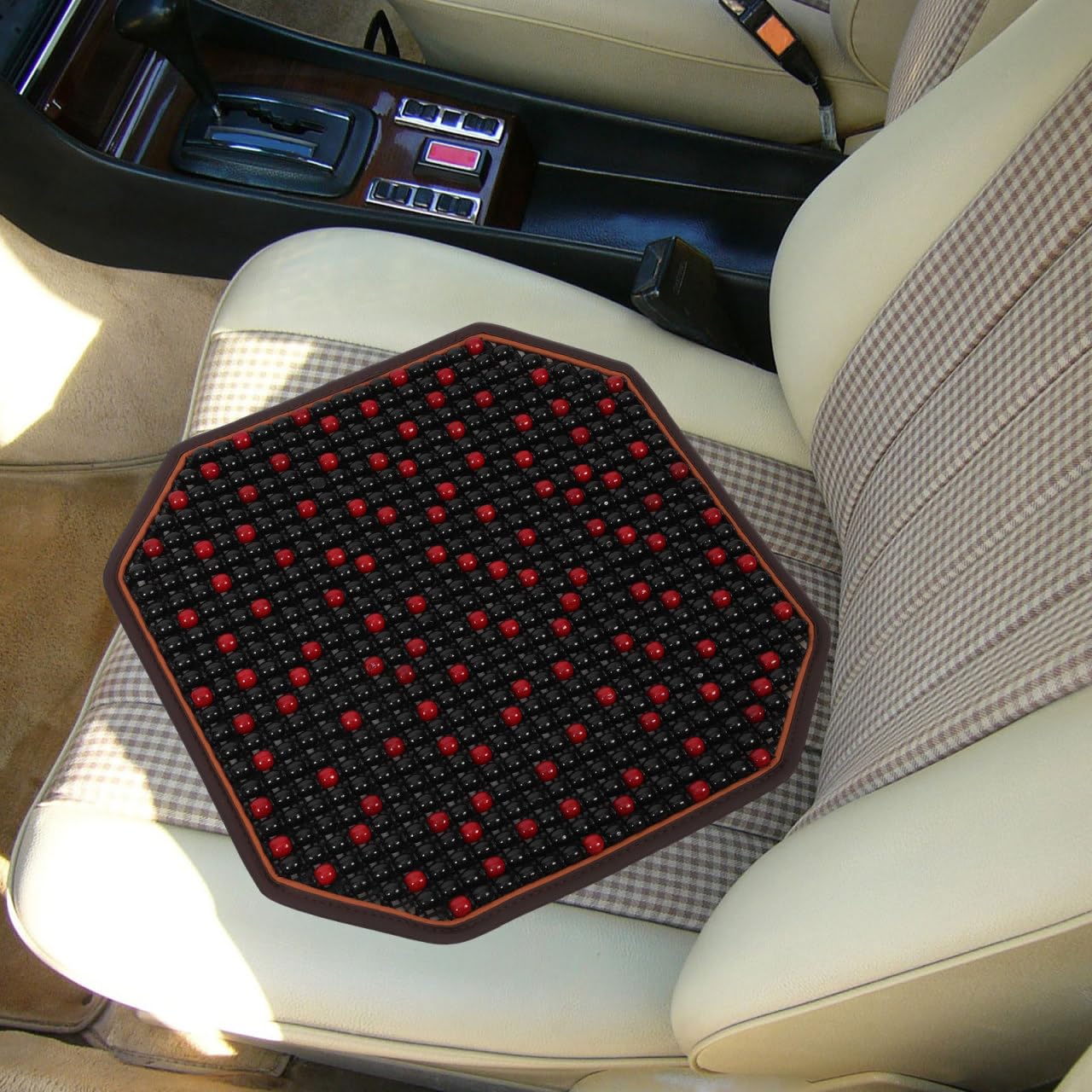 BUGUUYO massage function wood beads cushion for pleasant rides