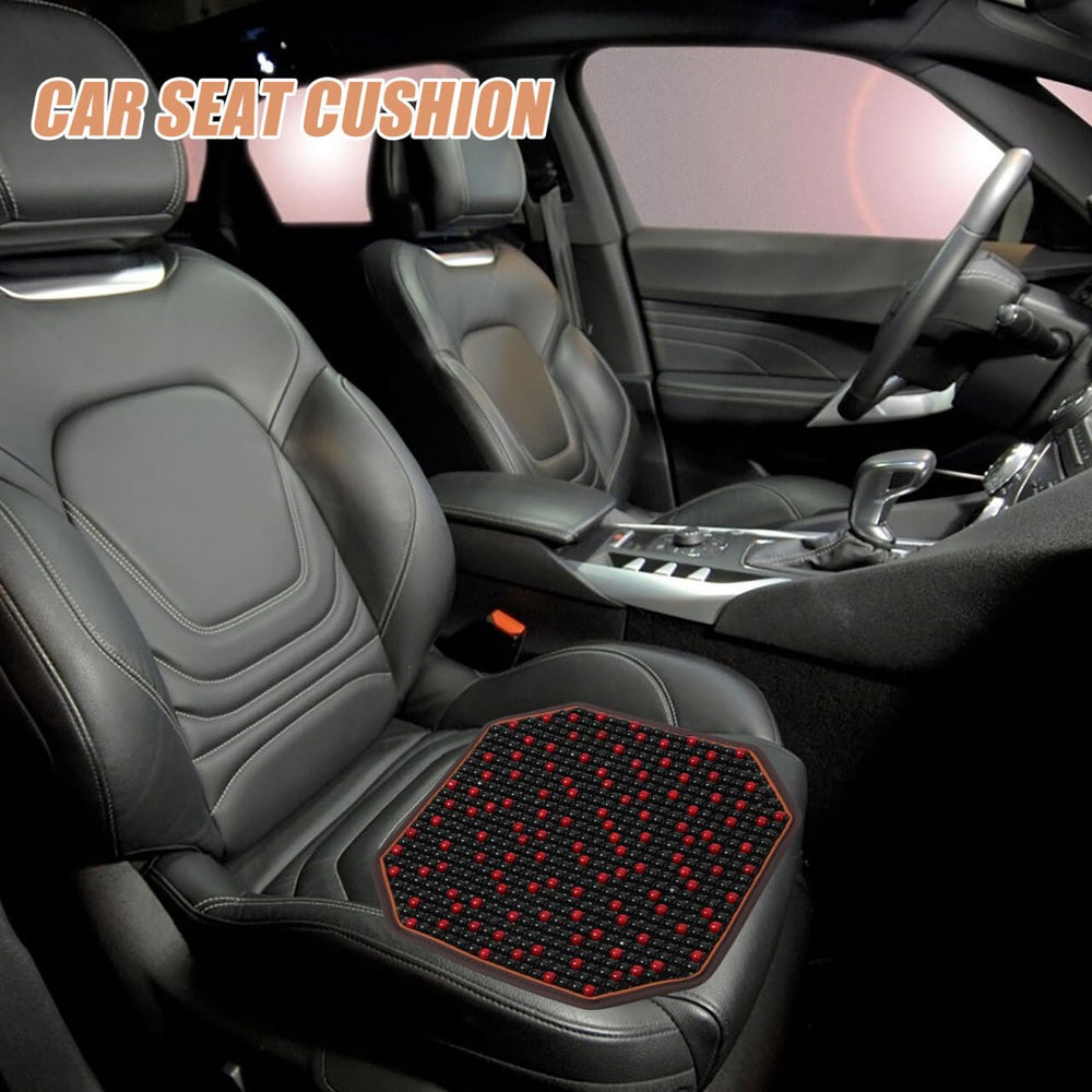 BUGUUYO wood bead cushion on seat highlights non-slip bottom and dry seat
