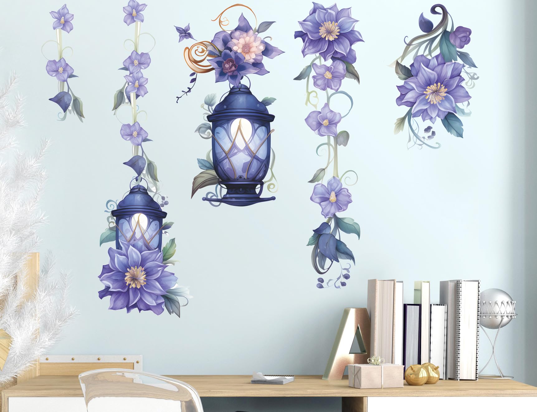 Buiory removable decals leave no residue when repositioned.