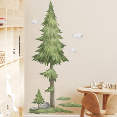 Buiory room decor forest playroom decal helps spark imagination.