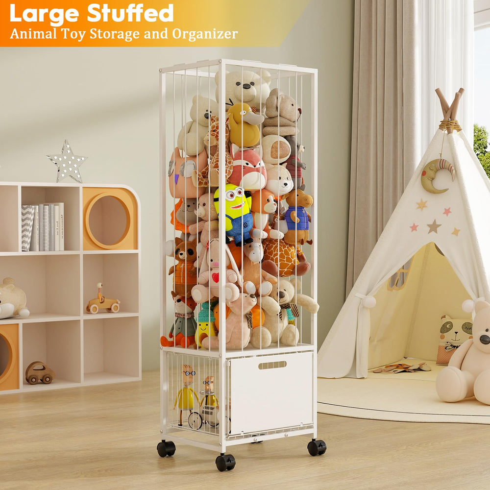 Bukfen storage zoo fits small rooms, keeping toys tidy and accessible.