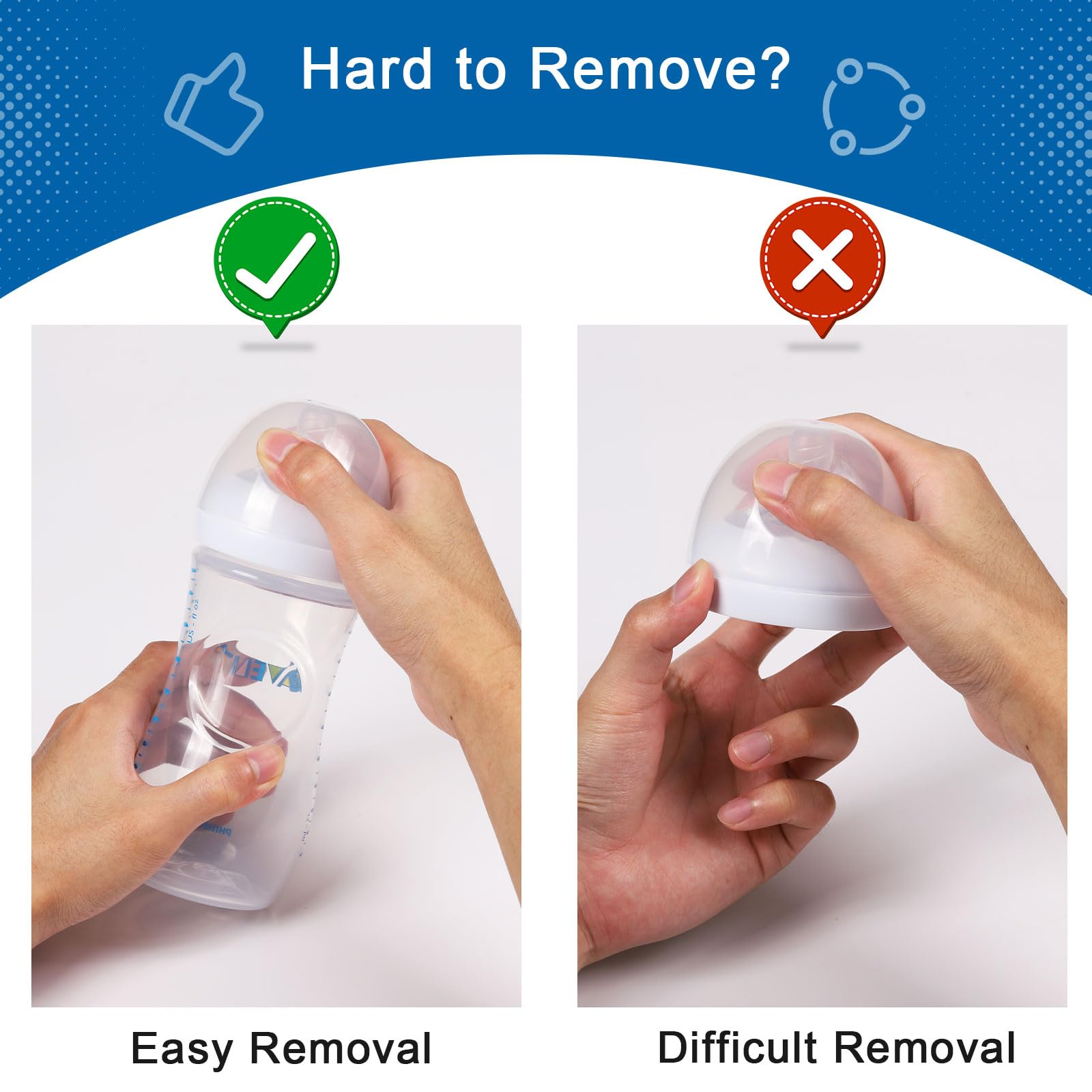 Bulgilia durable-material lids resist drops for long-lasting use